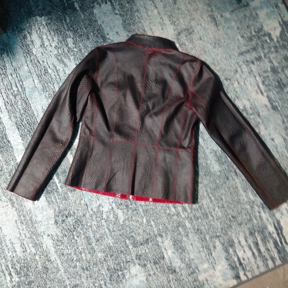 Reversible Genuine Leather Jacket - image 4